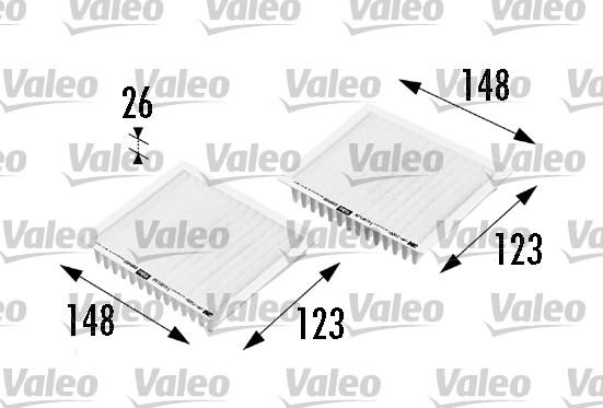 Valeo 698469 - Filtro, Aria abitacolo autozon.pro