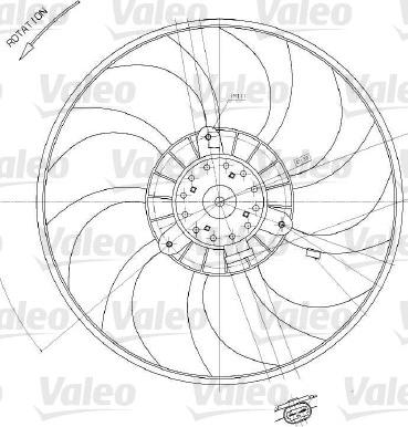 Valeo 698412 - Ventola, Raffreddamento motore autozon.pro