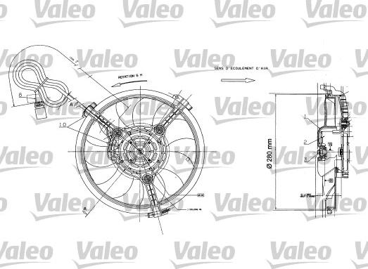 Valeo 698422 - Ventola, Raffreddamento motore autozon.pro