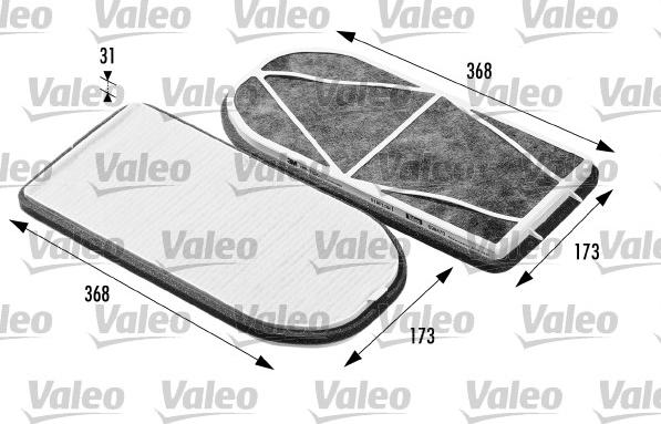 Valeo 698470 - Filtro, Aria abitacolo autozon.pro