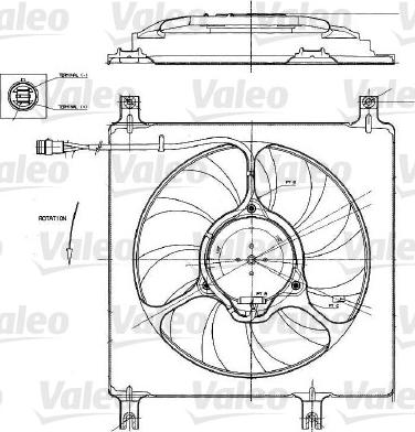 Valeo 698552 - Ventola, Raffreddamento motore autozon.pro