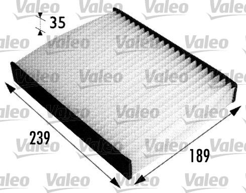 Valeo 698694 - Filtro, Aria abitacolo autozon.pro