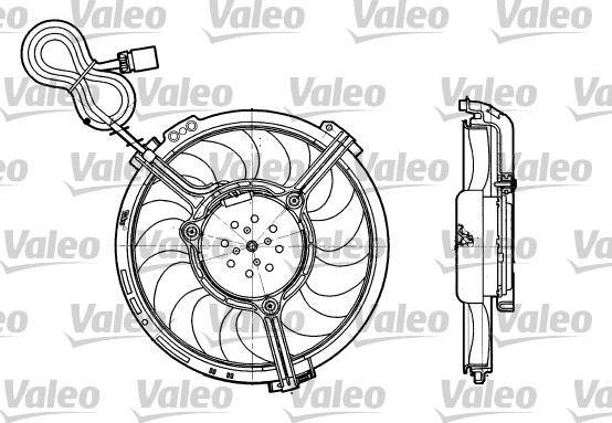 Valeo 698658 - Ventola, Raffreddamento motore autozon.pro