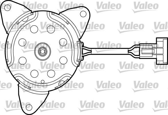 Valeo 698669 - Elettromotore, Ventola radiatore autozon.pro