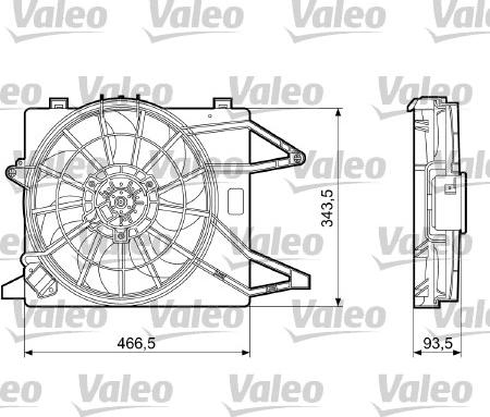 Valeo 698185 - Ventola, Raffreddamento motore autozon.pro