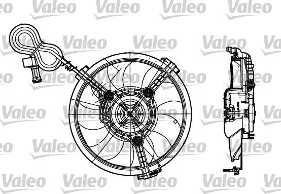 Valeo 698182 - Ventola, Raffreddamento motore autozon.pro