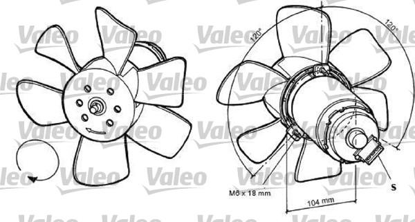 Valeo 698369 - Ventola, Raffreddamento motore autozon.pro