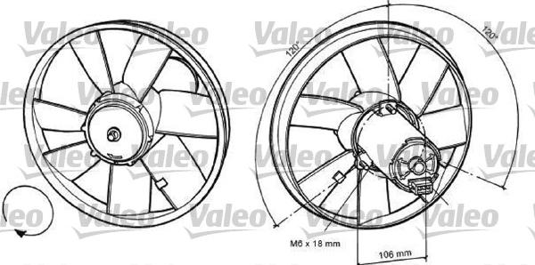 Valeo 698367 - Ventola, Raffreddamento motore autozon.pro