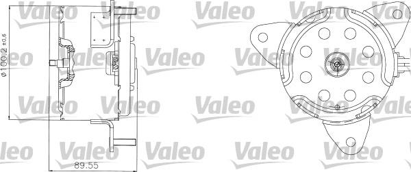 Valeo 698308 - Elettromotore, Ventola radiatore autozon.pro