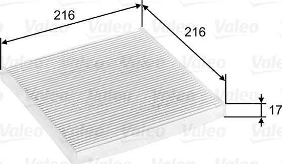 Valeo 698796 - Filtro, Aria abitacolo autozon.pro