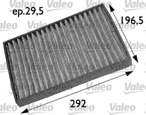 Valeo 698709 - Filtro, Aria abitacolo autozon.pro