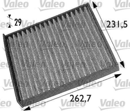 Valeo 698708 - Filtro, Aria abitacolo autozon.pro