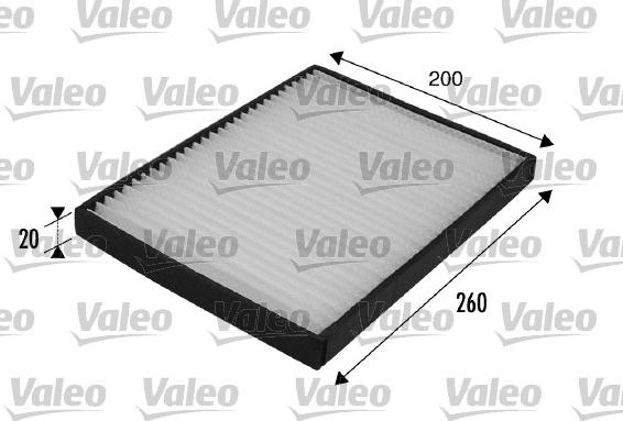 Valeo 698707 - Filtro, Aria abitacolo autozon.pro