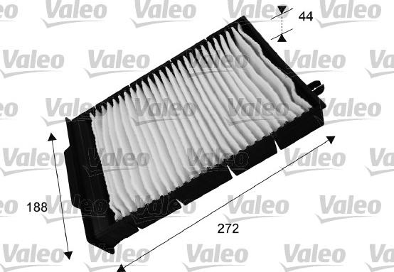 Valeo 698730 - Filtro, Aria abitacolo autozon.pro