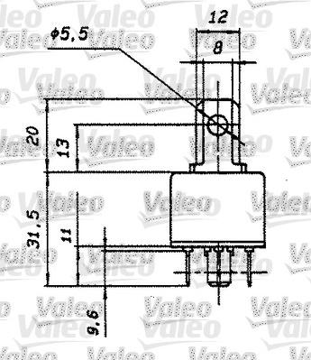 Valeo 643508 - Relè, Corrente di lavoro autozon.pro