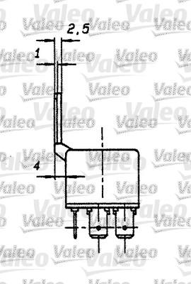 Valeo 643508 - Relè, Corrente di lavoro autozon.pro