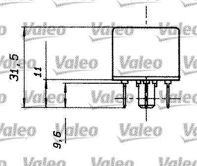 Valeo 643818 - Relè, Corrente di lavoro autozon.pro