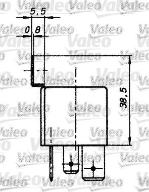 Valeo 643828 - Relè, Corrente di lavoro autozon.pro