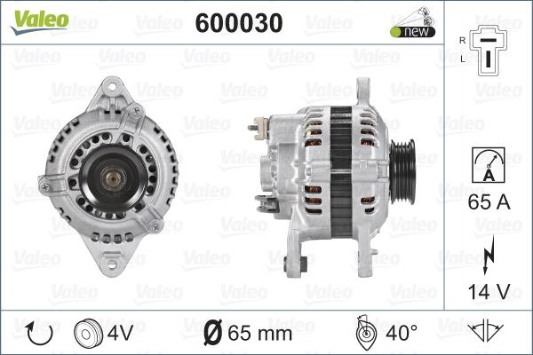 Valeo 600030 - Alternatore autozon.pro