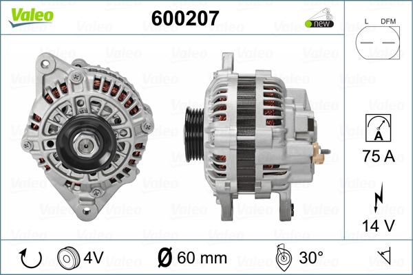 Valeo 600207 - Alternatore autozon.pro