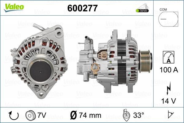 Valeo 600277 - Alternatore autozon.pro