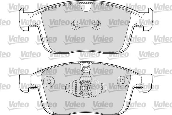 Valeo 601689 - Kit pastiglie freno, Freno a disco autozon.pro