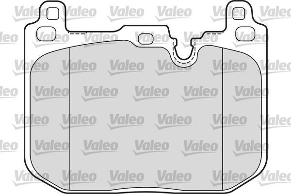 Valeo 601679 - Kit pastiglie freno, Freno a disco autozon.pro