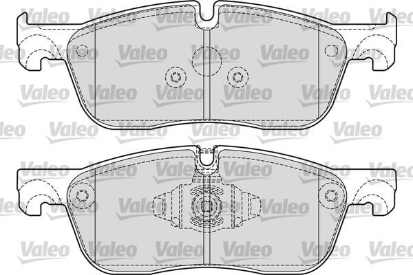 Valeo 601676 - Kit pastiglie freno, Freno a disco autozon.pro