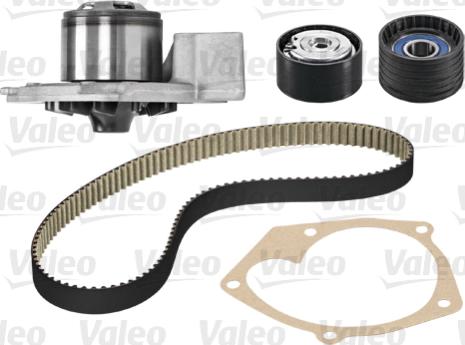 Valeo 614549 - Pompa acqua + Kit cinghie dentate autozon.pro