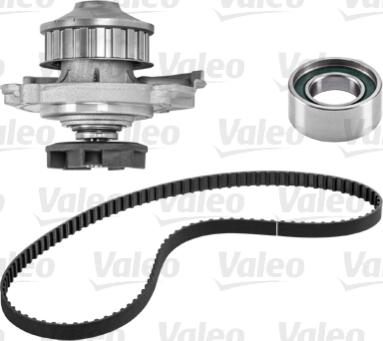 Valeo 614546 - Pompa acqua + Kit cinghie dentate autozon.pro