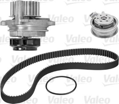 Valeo 614543 - Pompa acqua + Kit cinghie dentate autozon.pro