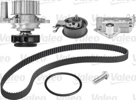 Valeo 614554 - Pompa acqua + Kit cinghie dentate autozon.pro