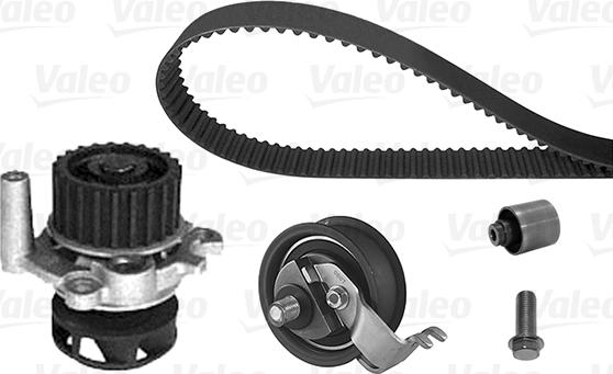 Valeo 614555 - Pompa acqua + Kit cinghie dentate autozon.pro