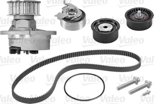 Valeo 614550 - Pompa acqua + Kit cinghie dentate autozon.pro