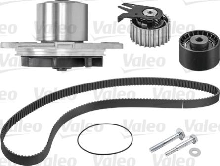 Valeo 614551 - Pompa acqua + Kit cinghie dentate autozon.pro