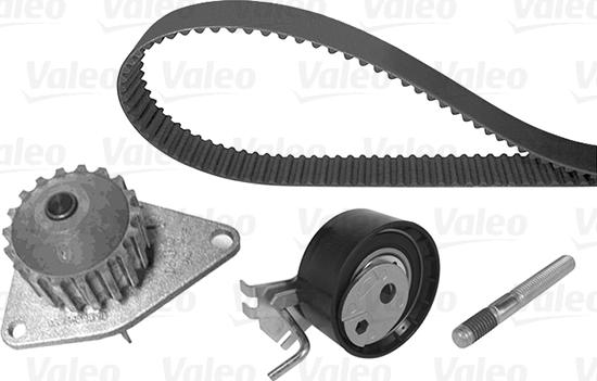 Valeo 614566 - Pompa acqua + Kit cinghie dentate autozon.pro