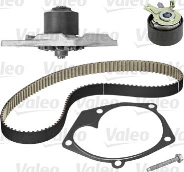 Valeo 614506 - Pompa acqua + Kit cinghie dentate autozon.pro