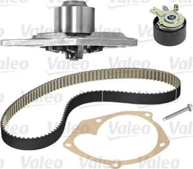 Valeo 614502 - Pompa acqua + Kit cinghie dentate autozon.pro