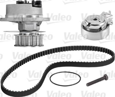 Valeo 614537 - Pompa acqua + Kit cinghie dentate autozon.pro