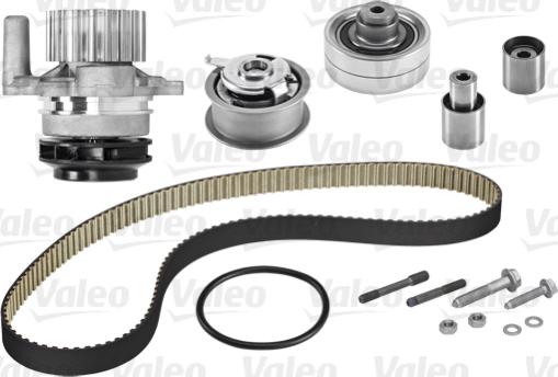 Valeo 614525 - Pompa acqua + Kit cinghie dentate autozon.pro