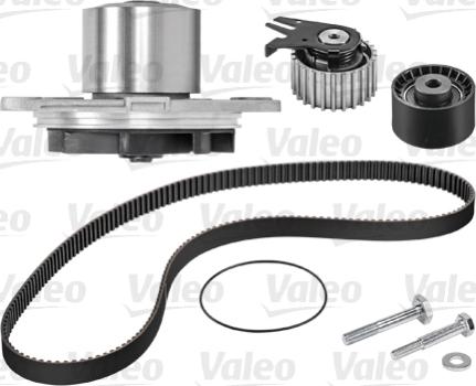 Valeo 614522 - Pompa acqua + Kit cinghie dentate autozon.pro