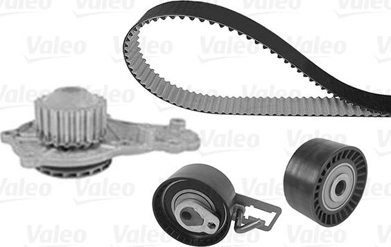 Valeo 614574 - Pompa acqua + Kit cinghie dentate autozon.pro