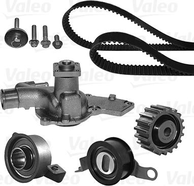 Valeo 614649 - Pompa acqua + Kit cinghie dentate autozon.pro