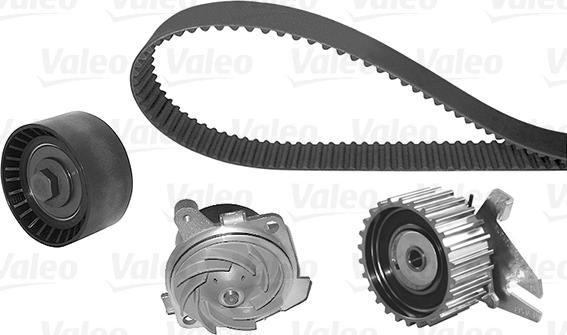 Valeo 614644 - Pompa acqua + Kit cinghie dentate autozon.pro