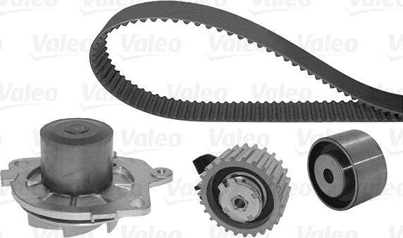 Valeo 614654 - Pompa acqua + Kit cinghie dentate autozon.pro