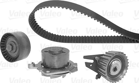 Valeo 614650 - Pompa acqua + Kit cinghie dentate autozon.pro