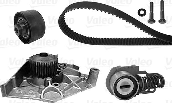 Valeo 614657 - Pompa acqua + Kit cinghie dentate autozon.pro