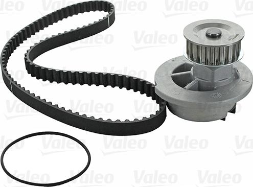 Valeo 614666 - Pompa acqua + Kit cinghie dentate autozon.pro