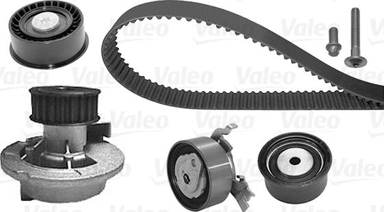 Valeo 614663 - Pompa acqua + Kit cinghie dentate autozon.pro