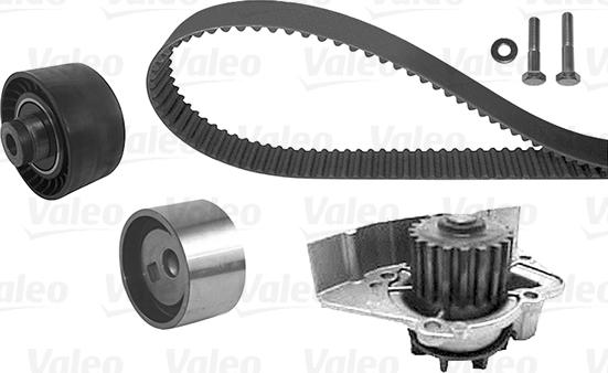 Valeo 614662 - Pompa acqua + Kit cinghie dentate autozon.pro